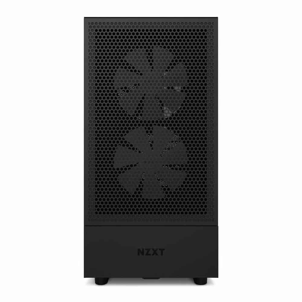 (image for) NZXT H5 Flow RGB Black Mid Tower Tempered Glass Gaming Case